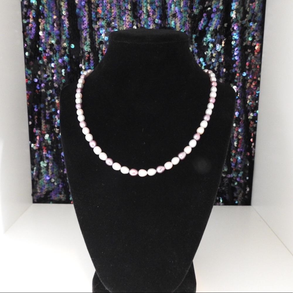 Multi-color Pearl Necklace